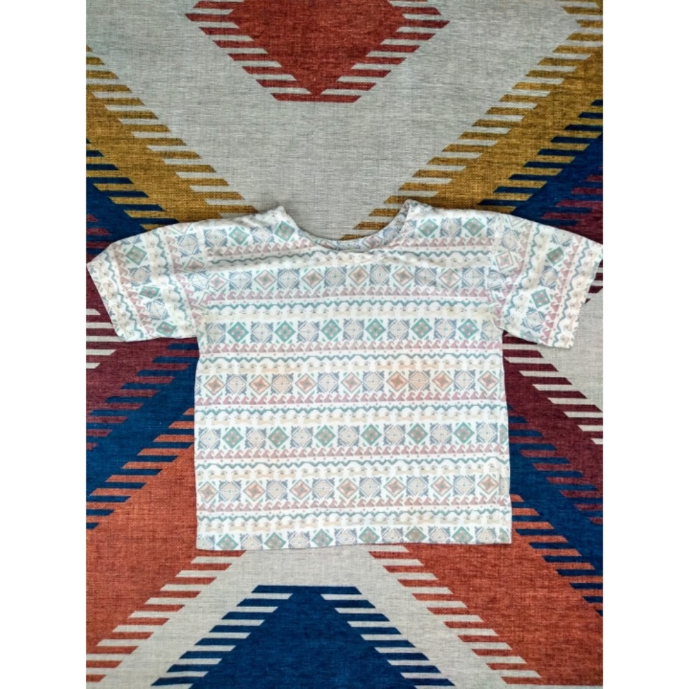 Vintage pastel Aztec/Southwest shirt